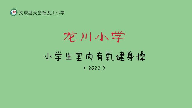 龙川小学室内健身操(五2班)