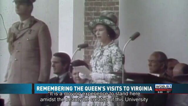 Remembering Queen Elizabeth II's visits to Virginia and UVA