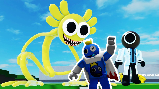 我解锁了更多新的彩虹朋友 roblox阿火解说