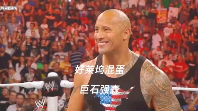 wwe最成功的摔角手,巨石强森