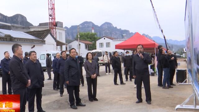 全市项目建设集中督导推进组深入我县调研项目建设推进情况