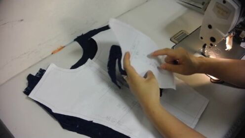女装连衣裙纸样BLQ-490款制作视频衣服教程缝纫图