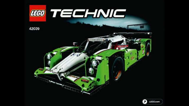 LEGO乐高42039Technic机械组系列 24小时全天候赛车