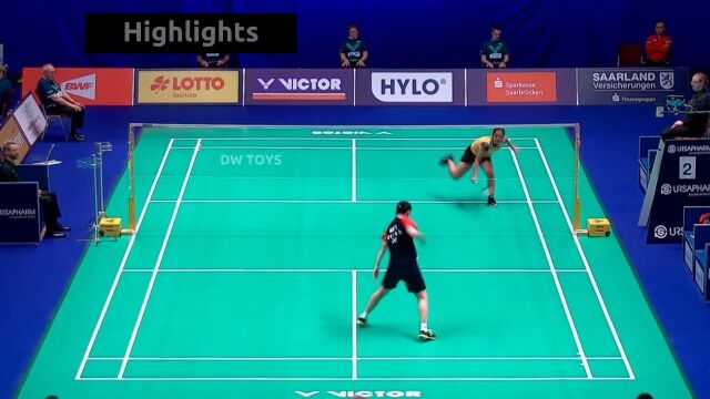 Badminton Hylo Open 2022 Gregoria Mariska Tunjung (Indonesia) vs Han Yue (China)