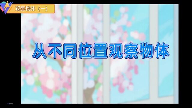 5.1 从不同位置观察物体