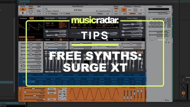 Fantastic (free) synths and how to use them Surge XT