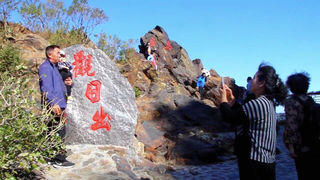 2019105丹东大鹿岛爬过当地无人穿越的山