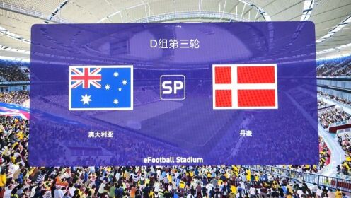 世界杯D组第3轮 澳大利亚vs丹麦 0:2