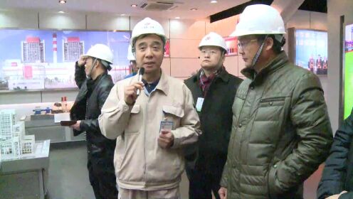 参观上海外高桥第三发电有限责任公司