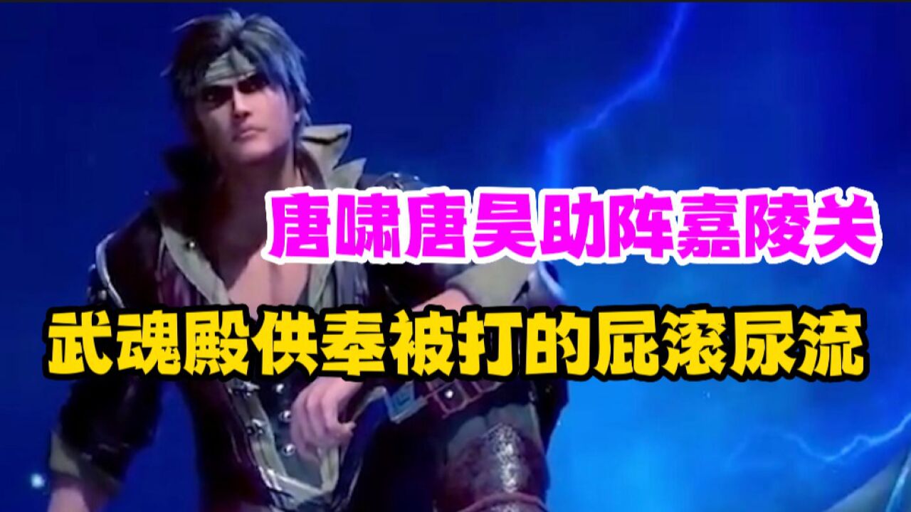 【斗罗大陆】唐啸唐昊助阵嘉陵关,武魂殿供奉被打的屁滚尿流_高清1080P在线观看平台_腾讯视频