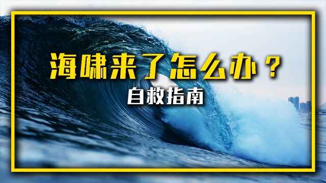 遇到海啸应该如何自救?