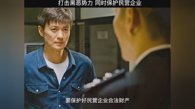 打击黑恶势力 同时保护民营企业 #剪辑