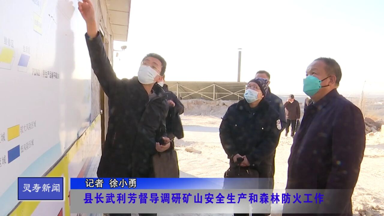 【时政要闻】县长武利芳督导调研矿山安全生产和森林防火工作
