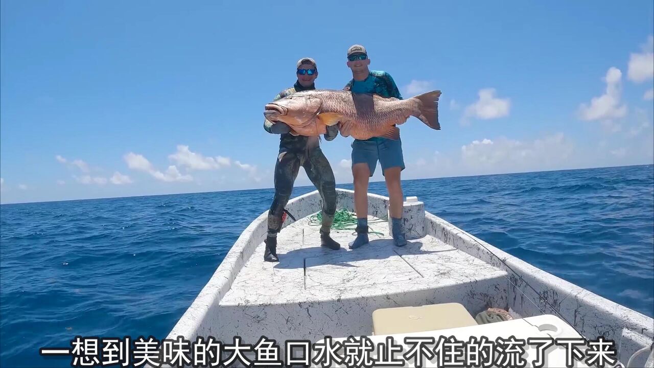 深海潜水鱼枪捕鱼遇到惊喜、两百多斤大黄花鱼到手了_高清1080P在线观看平台_腾讯视频