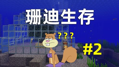 我的世界：开局一棵树如何在海底生存？2，地下农场