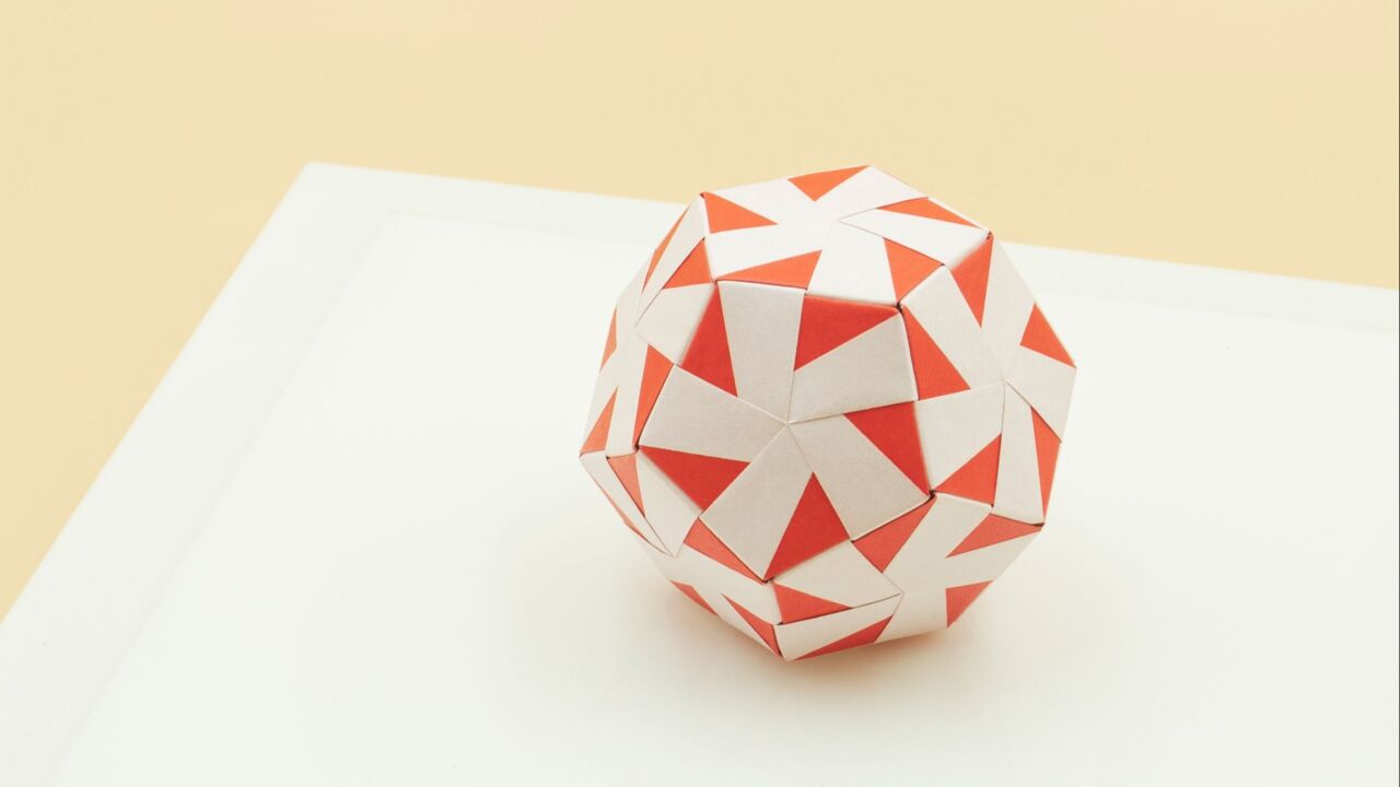 正十二面体折纸教程图片