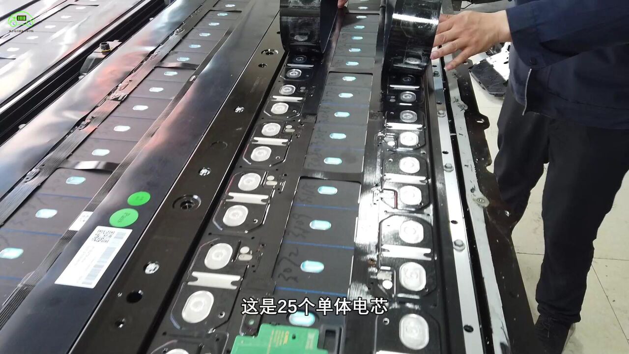 国产特斯拉model 3电池包结构