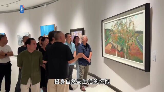 【视频】“文脉传薪——2023中国写意油画学派作品年展”在深开展