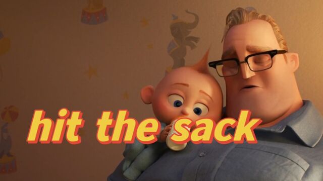 “hit the sack”有趣的英语表达