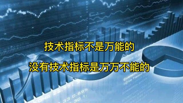 技术指标不是万能的,没有技术指标是万万不能的,您认同吗?