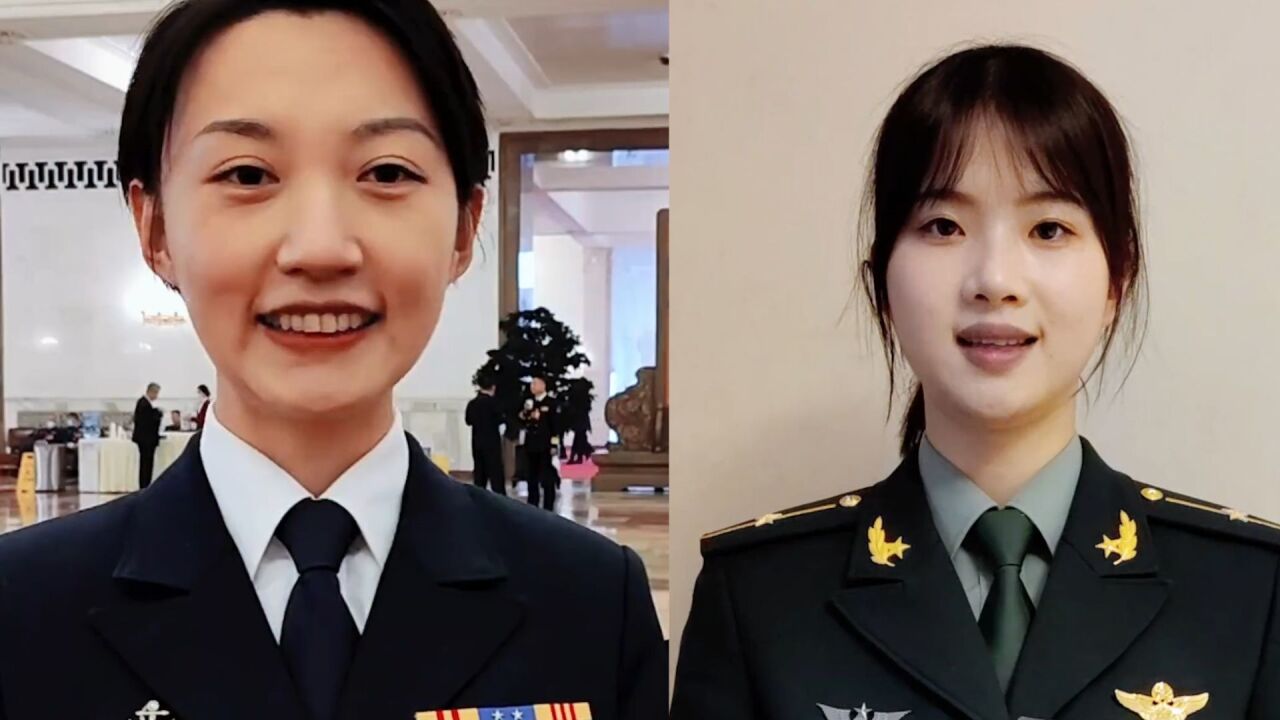 军队女代表向全国女同胞送上节日祝福:愿大家都勇敢追梦_高清1080P在线观看平台_腾讯视频