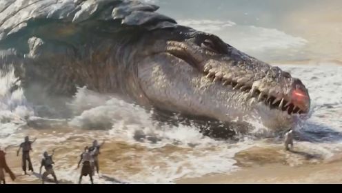 《曼达洛人》第三季！湖中惊现史前巨鳄，曼达洛战士完全不是对手