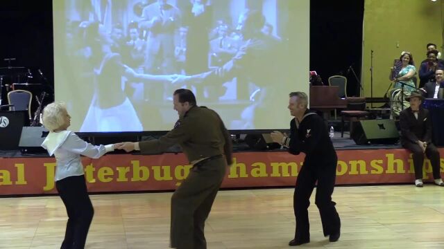 Incredible 93 year old dancer performs same routine 74 years later