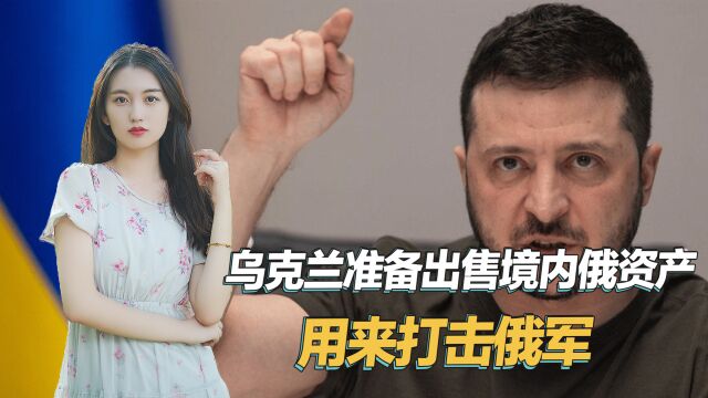 财政愈发困难,乌克兰准备出售境内俄资产,用来打击俄军