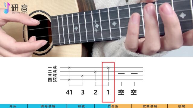 0基础新手必学《最美的期待》尤克里里ukulele弹唱教学【研音音乐学苑】