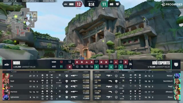 【2023VCT美洲区常规赛W2D3】MIBR vs KRU 莲华古城全场决胜时刻