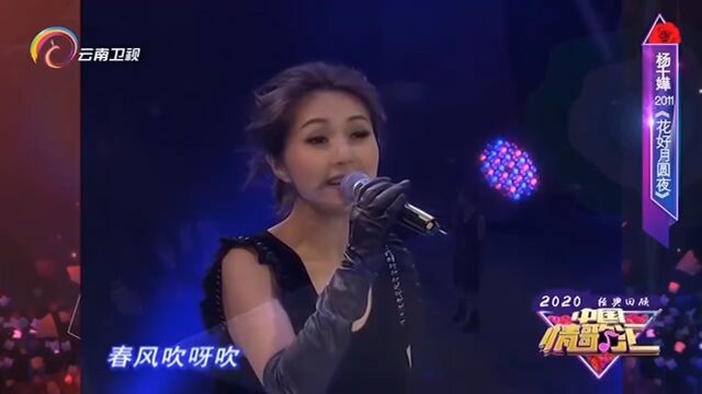 杨千嬅演唱《花好月圆夜》,痴情伤感,入耳入心!