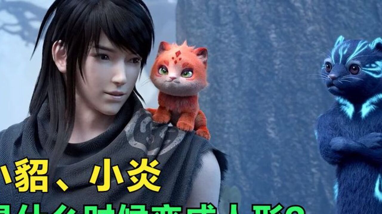 武动乾坤:小炎与小貂作为林动的兄弟,他们是什么时候变成人形?