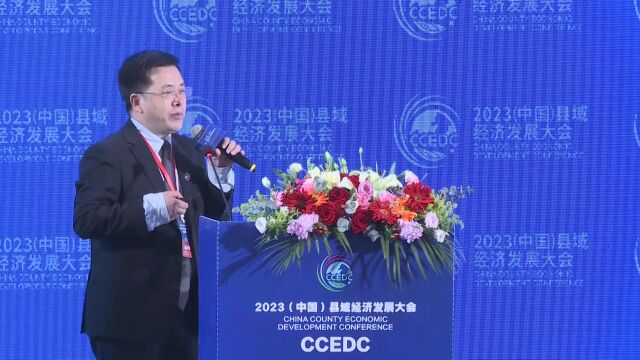 华夏新供给首席经济学家黄剑辉在中国县域经济发展大会讲话