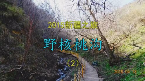 2015新疆之旅 野核桃沟（2） #导游带你游中国