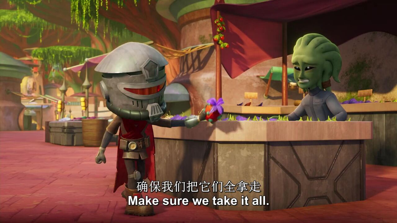 《星球大战:小小绝地历险记》第六段短片《与泰伯尔海盗对决》(中英