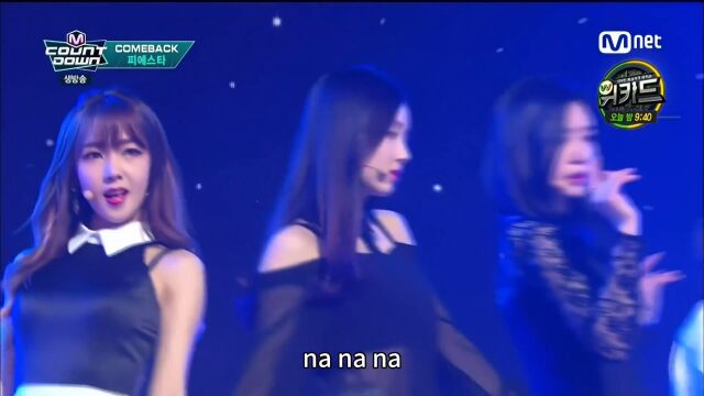 【4K修复】Fiestar  Mirror 160310 Mnet MCD,全韩语文英文中文字幕版.