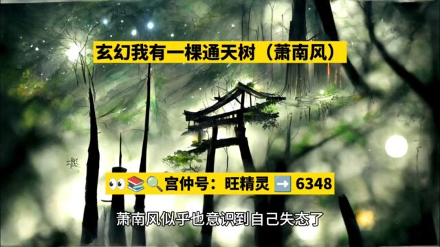 玄幻我有一棵通天树(萧南风)小说全文TXT阅读○无弹窗