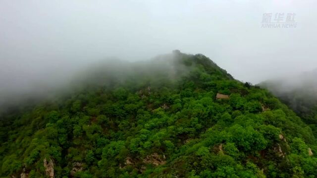 河北遵化:云涌燕山景如画