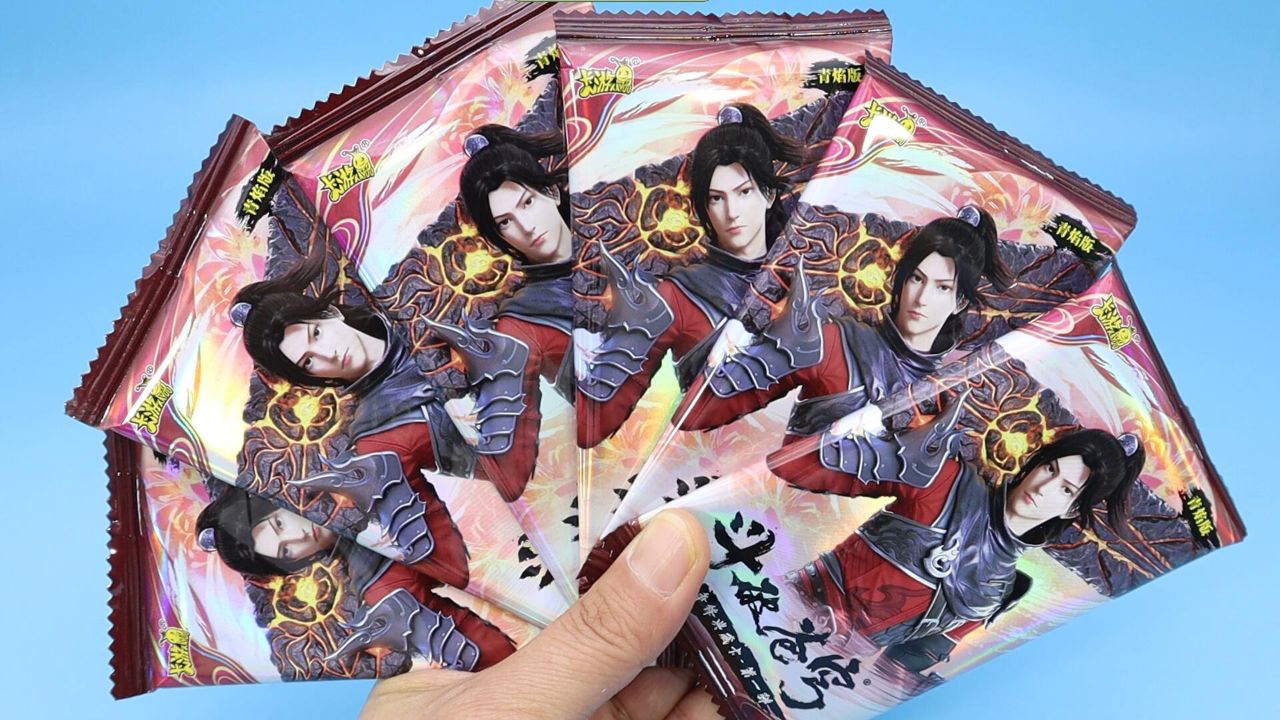 斗破苍穹万道争锋典藏卡第一弹,收集青焰版稀有卡牌