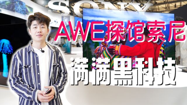 全是黑科技!AWE展会索尼场馆探馆体验