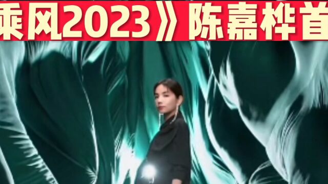 《乘风2023》陈嘉桦首秀