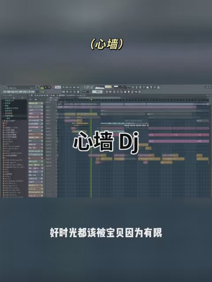 在心里面 那抹灰就淡一些#心墙dj#音乐制作人