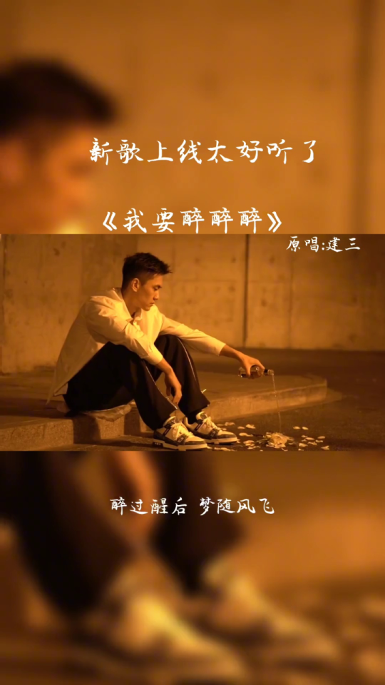 我也想痛痛快快的醉一场.