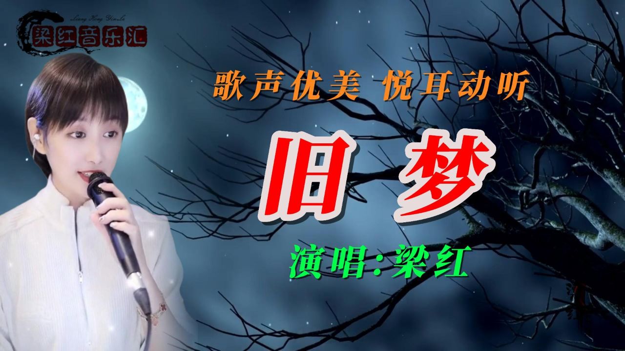 梁红一首《旧梦》火爆dj版,旋律优美,动感欢快,太好听了!