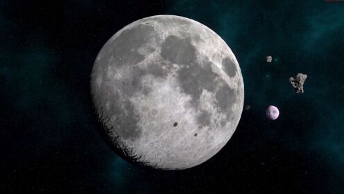 尼比鲁的影子，月球背后的外星舰队？太假！