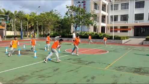 琼海市特殊教育学校-刘阳-障碍跑-教学实录视频