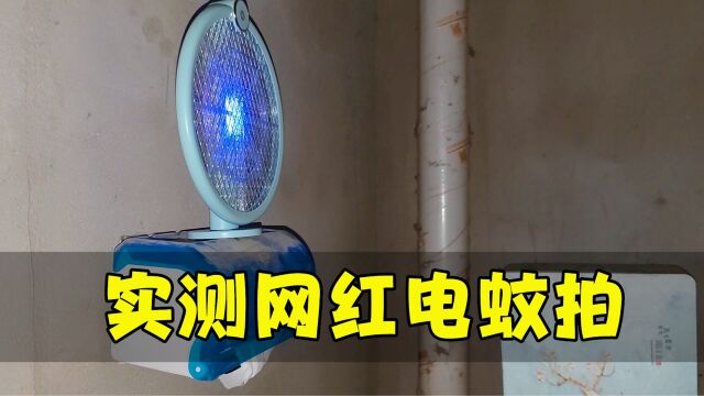 老罗直播间29.9抢到的“久量电蚊拍”实测看看到底好用吗?