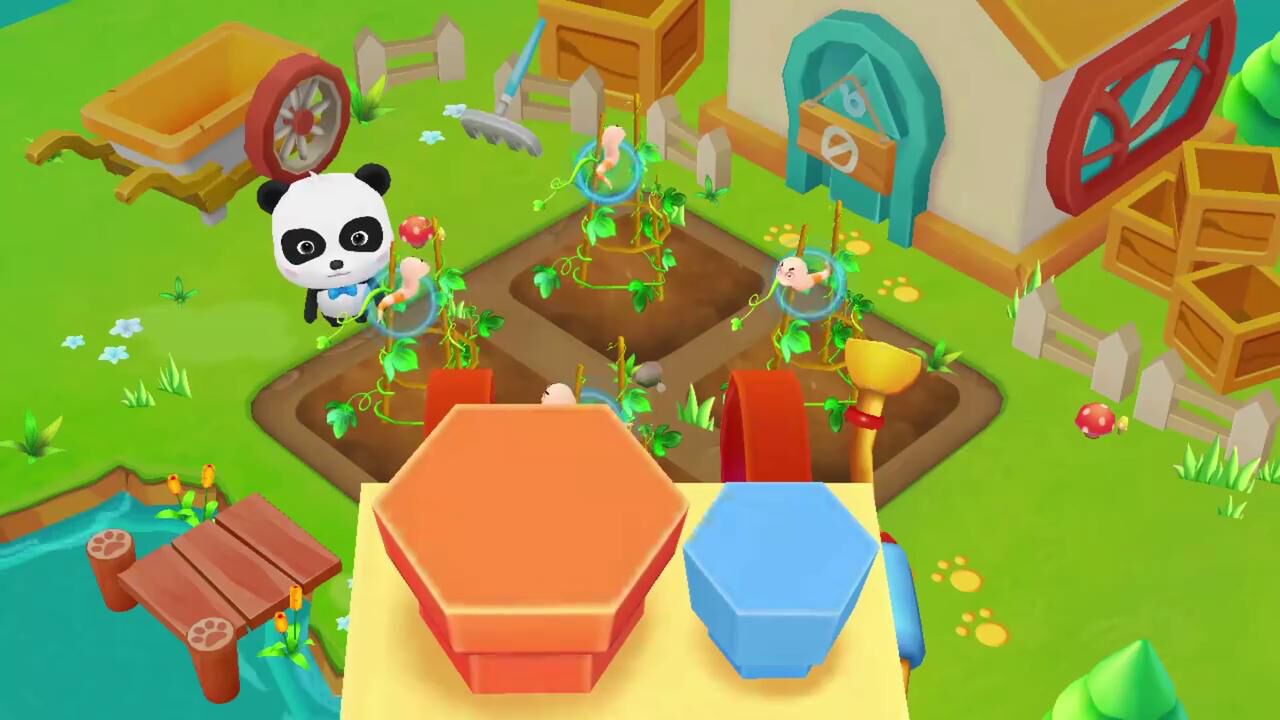 宝宝巴士亲子游戏第184集:奇奇的农场好空呀,一起来帮他种植吧