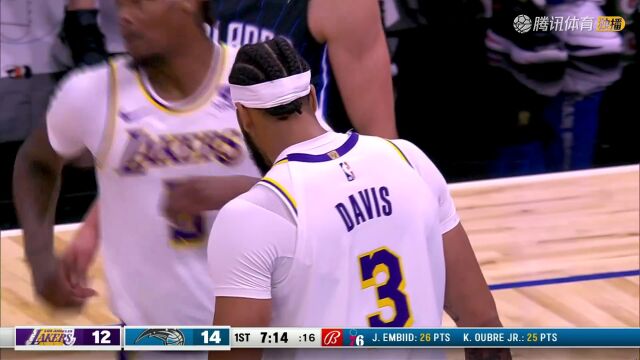 2023/24赛季NBA常规赛：湖人 VS 魔术 全场回放