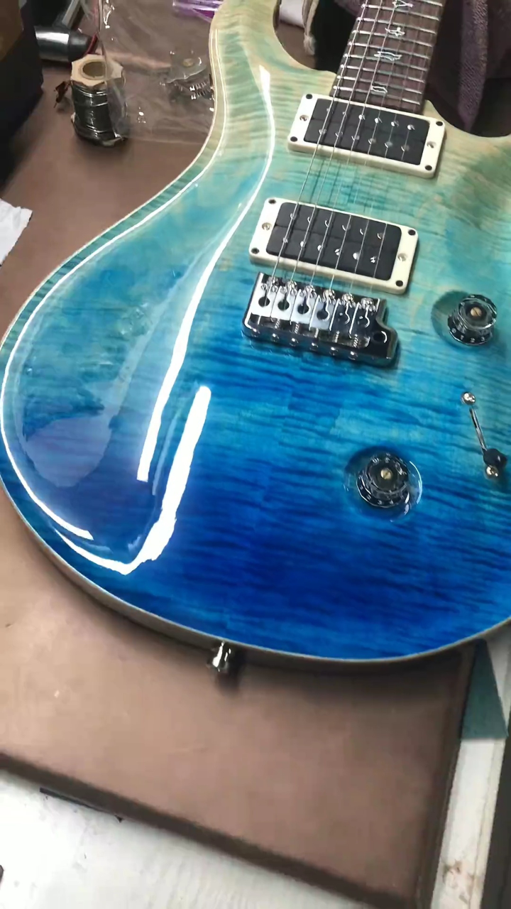 客户定制款prs展示,欢迎定制咨询#电吉他#吉他#乐器分享#技术分享#电